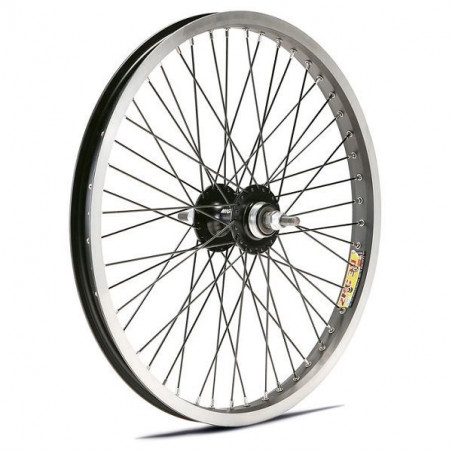 RUEDA BMX TRASERO EJE 9,5 MM 48 T