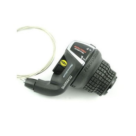 MANDO IZQUIERDO SHIMANO RS41LSB REVOSHIFT 3 VELOCIDADES (PLATA /NEGRO)