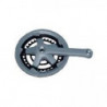 JUEGO BIELAS Y DOBLE PLATO MTB 26 PULGADAS