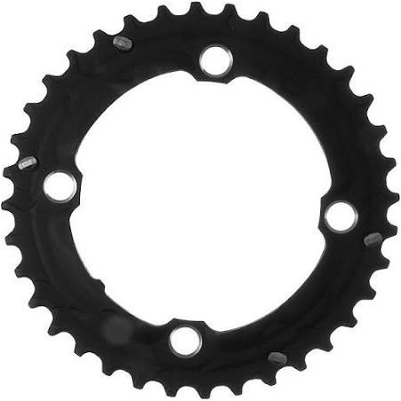 PLATO SHIMANO 36 DIENTES DOBLE M677/617 SLX DEORE 10 VELOCIDADES