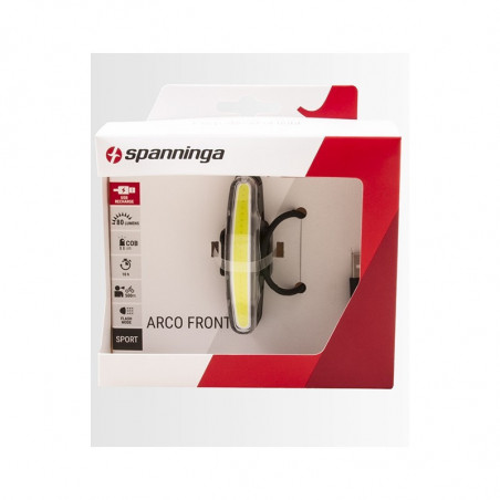 LUZ DELANTERA SPANNINGA USB RECARGABLE