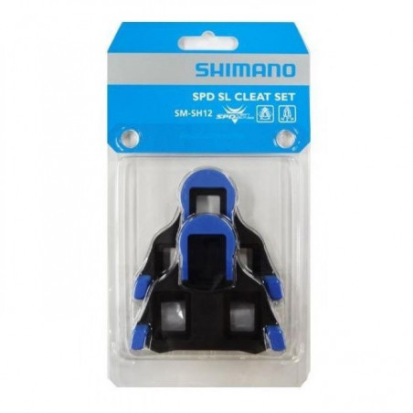PAR CALAS SHIMANO SPD SM-SH12 AZUL