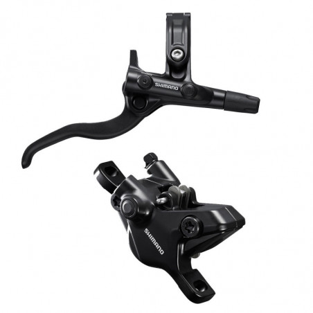 KIT FRENO DISCO TRASERO 2 PISTONES SHIMANO BL-M4100 + BR-MT410 + LATIGUILLO