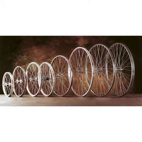 RUEDA TRASERA 500 A ALUMINIO COLOR PLATA