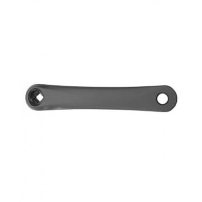 BIELA IZQUIERDA NEGRA TIPO SHIMANO 175MM