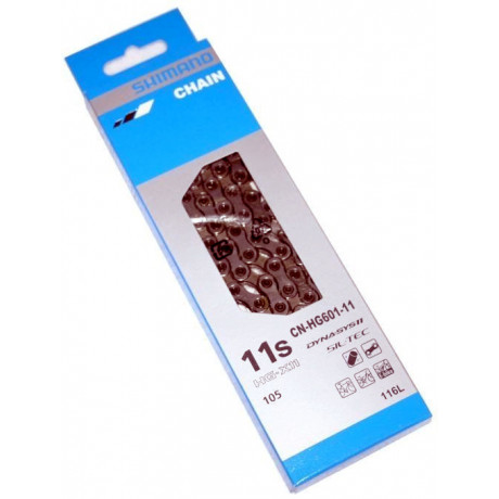 CADENA SHIMANO HG601 ROAD/MTB 11 VELOCIDADES 126 PASOS