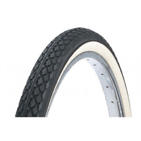 CUBIERTA 27 x 1-1/4 SCHWALBE NEGRA/BLANCA