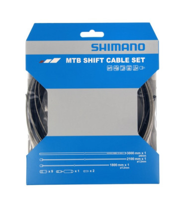 JUEGOS DE CABLES DE CAMBIO SHIMANO MTB DE ACERO INOXIDABLE
