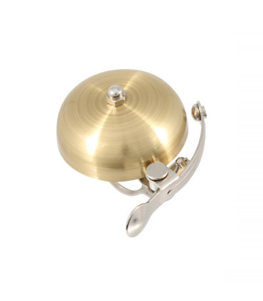 TIMBRE VINTAGE LATÓN COLOR ORO 55 MM