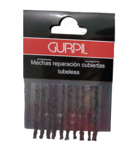 KIT 10 MECHAS BICI TUBELESS 3,5 MM