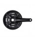 SHIMANO JUEGO DE BIELAS FC-MT210-3 9 VELOCIDADES 175,0 MM 40-30-22D NEGRO
