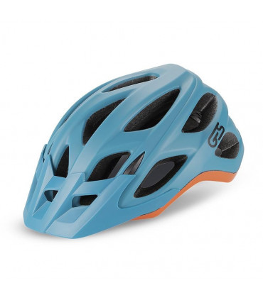 CASCO IN MOULD TRAIL AZUL NARANJA T-M 54-58 CM
