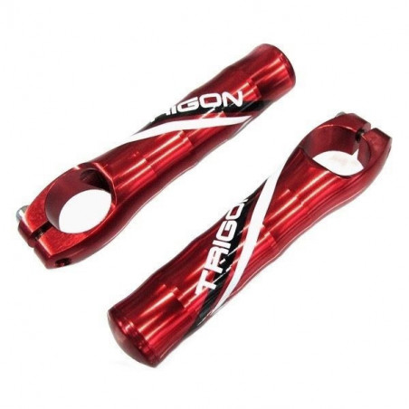 ACOPLES MANILLAR ALUMINIO TRIGÓN ROJOS